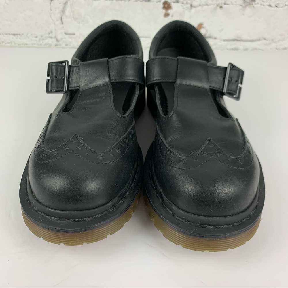 Dr. Martens Black Leather Flats - Picture 4 of 12